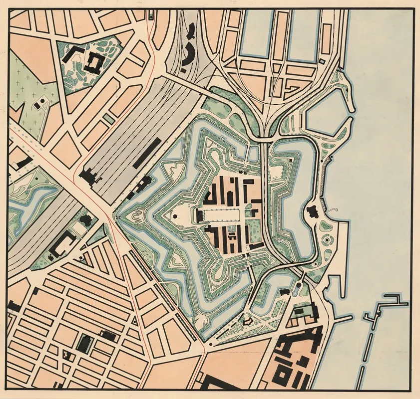 Map Of Kastellet