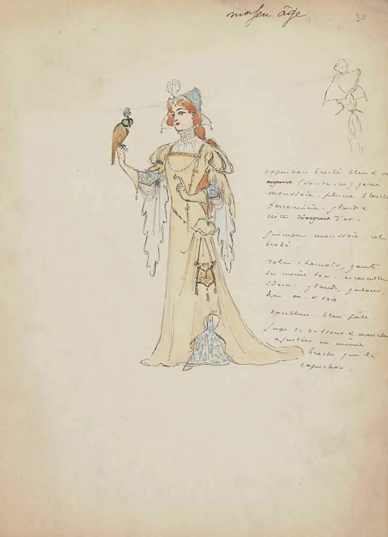 Maquettes De Costumes En M 7