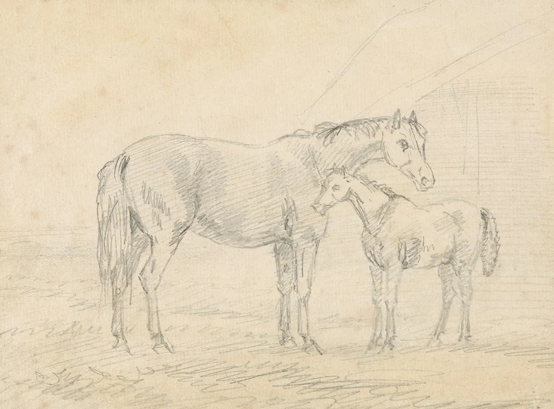 Mare With Foal