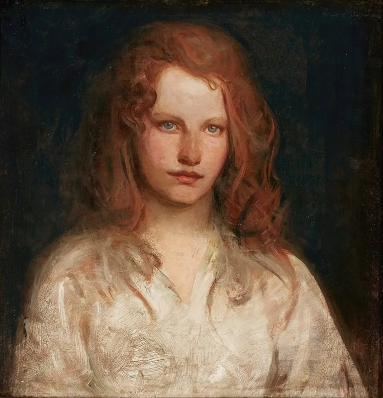 Margaret Mckittrick by Abbott Handerson Thayer - Canvas Print