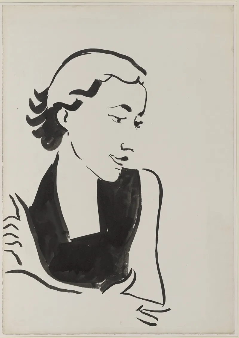 Maria Lani by Robert Delaunay - Canvas Print