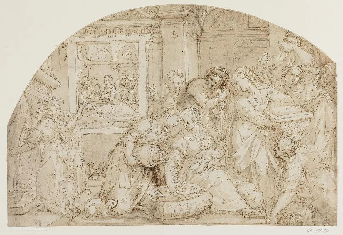 Mariae Fodsel by Giovanni Battista Rovere - Canvas Print