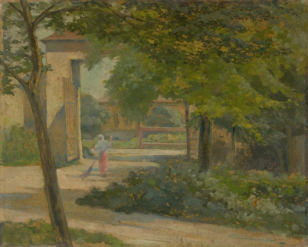 Mariansky Dvor In Kosice by Ľudovít Čordák - Canvas Print