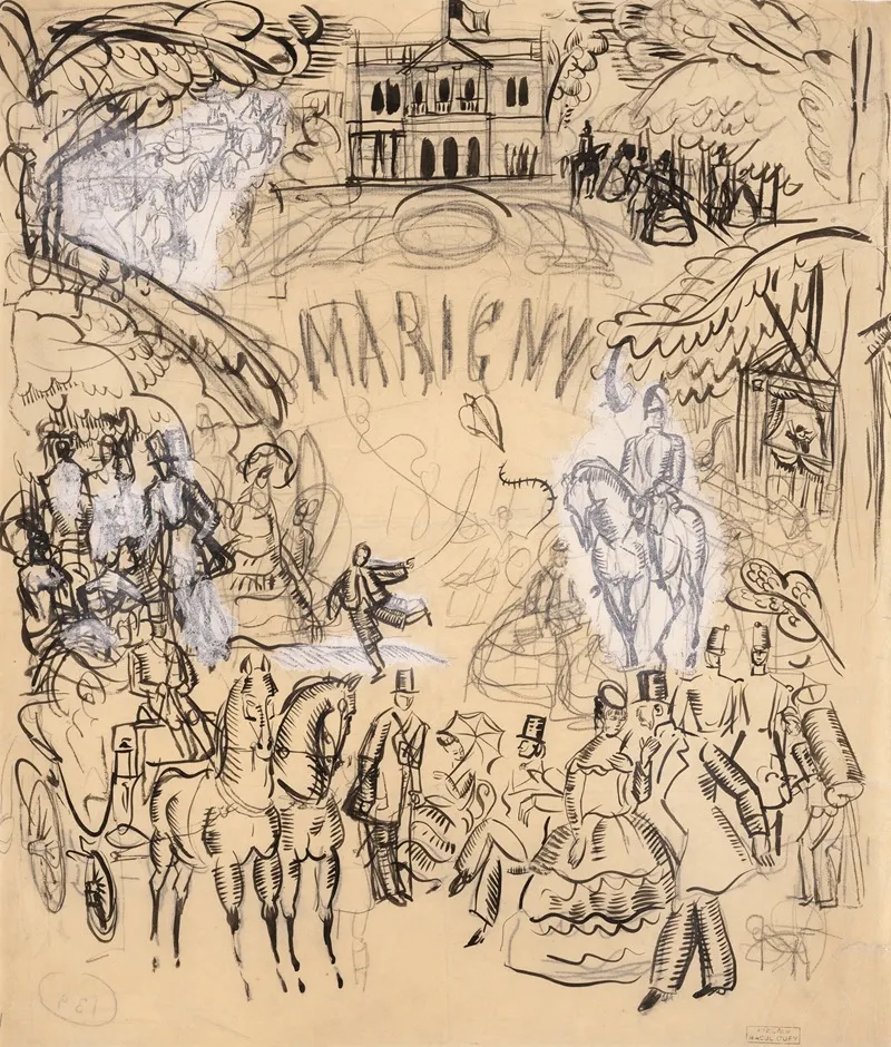 Marigny by Raoul Dufy - Canvas Print