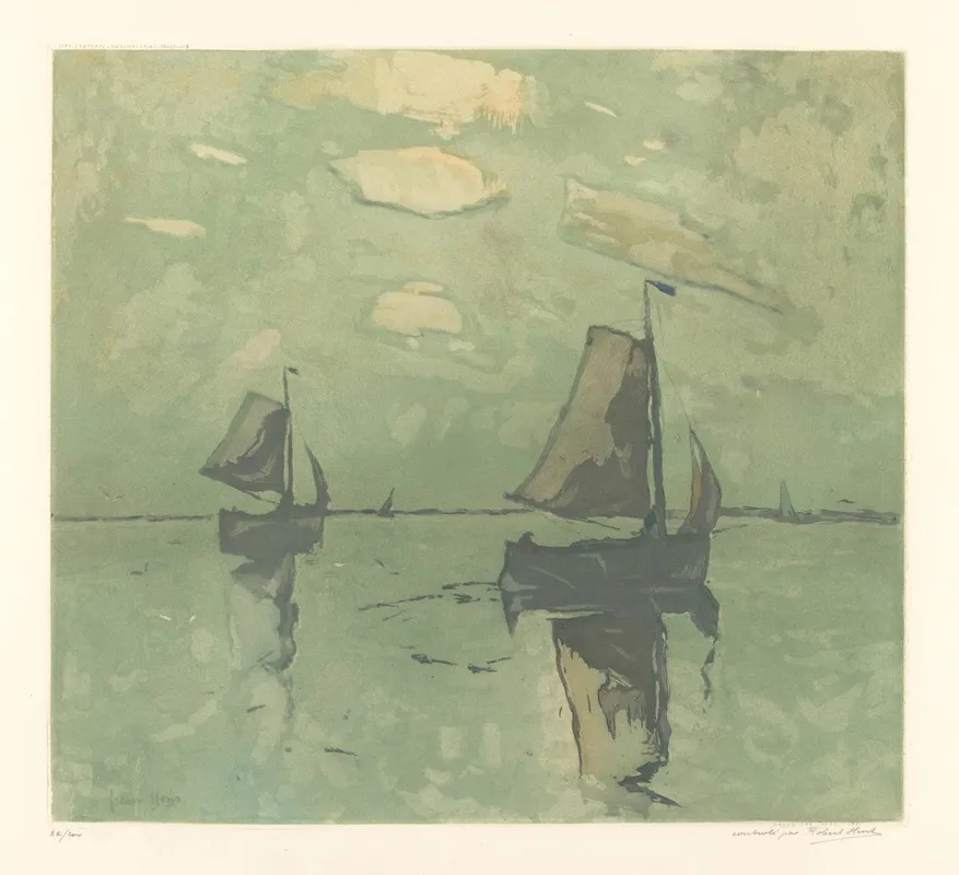 Marine 32 by Armand Apol - Canvas Print