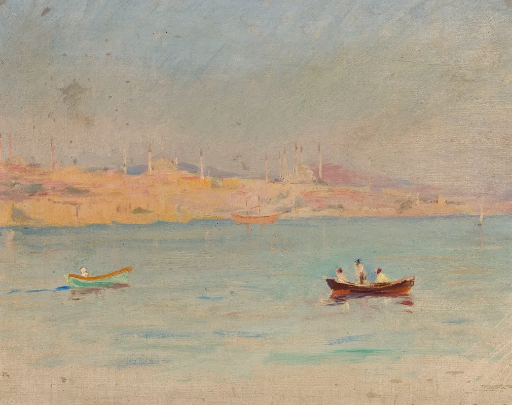 Marine Landscape From The Journey To Constantinople