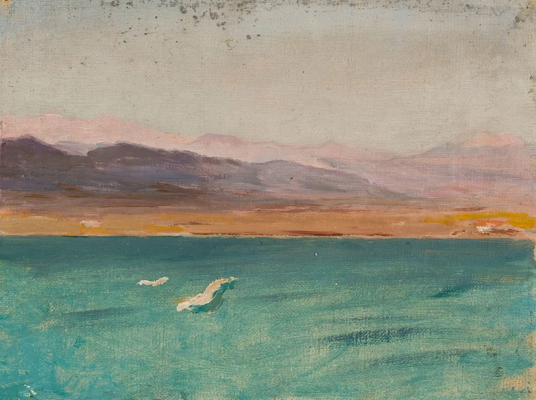 Marine Landscape From The Journey To Palestine