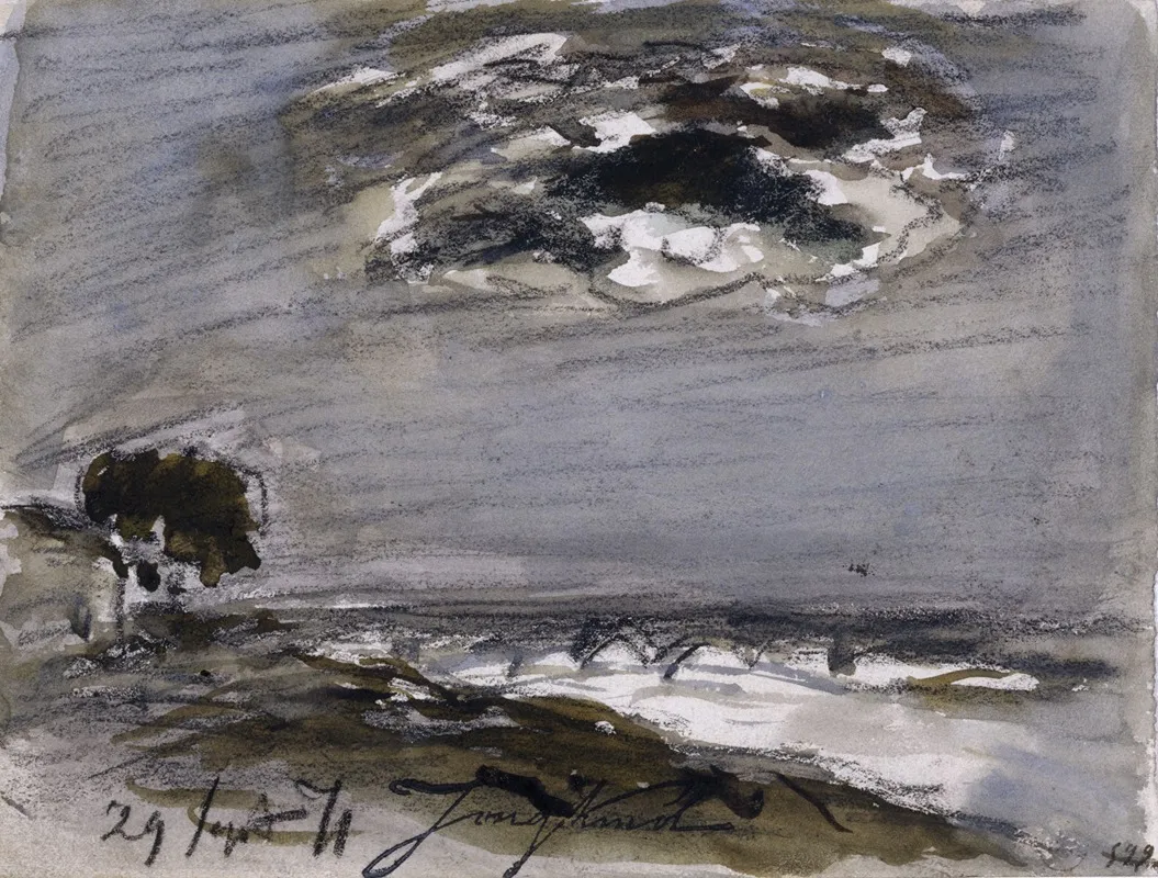 Marine Par Gros Temps