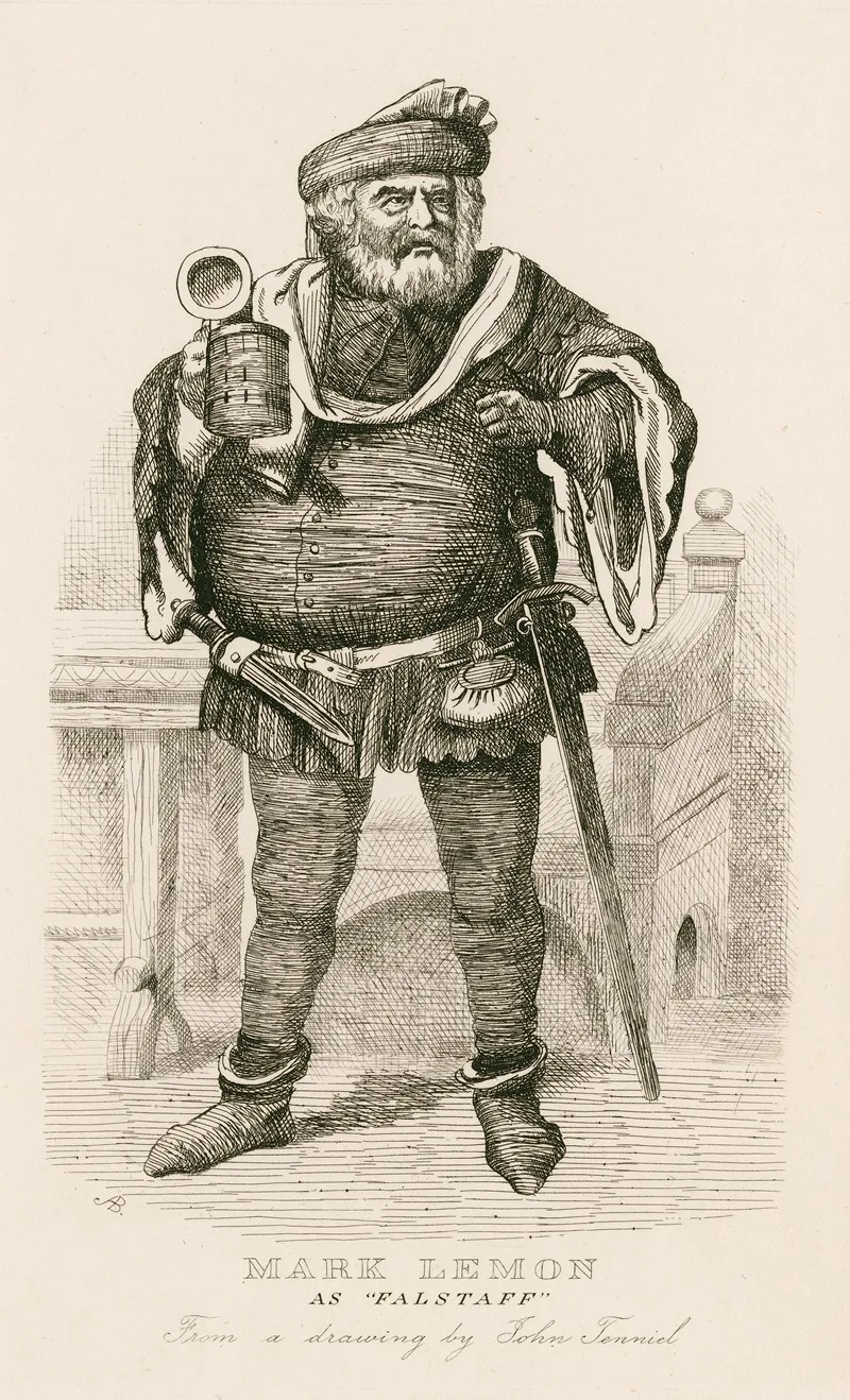 Mark Lemon As Falstaff