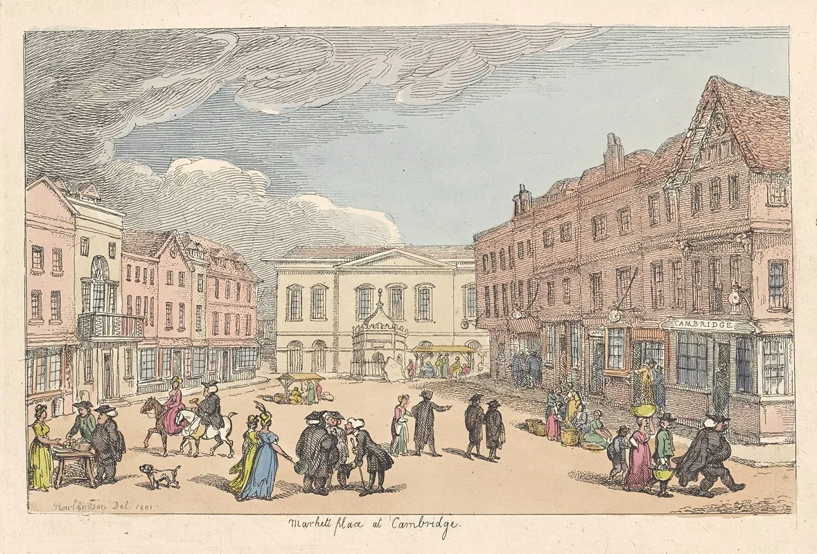 Markett Place At Cambridge