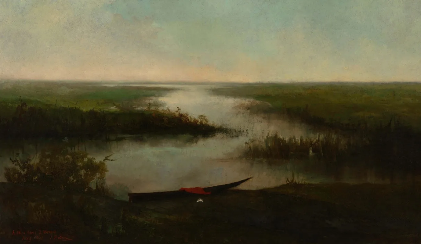 Marshland 2 by Louis Dubois - Canvas Print