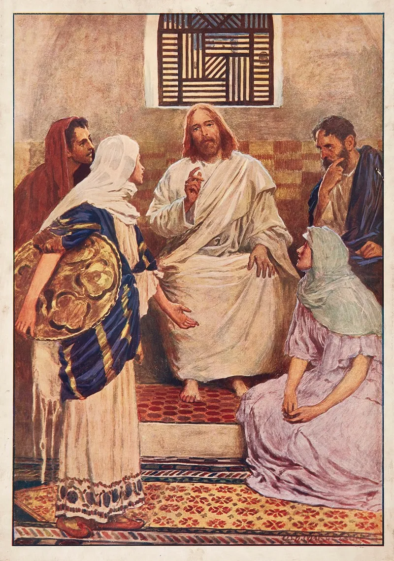 Martha And Mary The Two Sisters