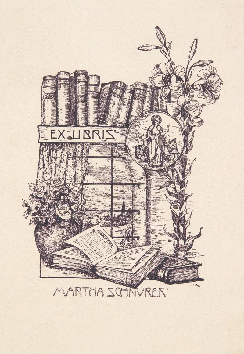 Martha Schnurer Ekslibris