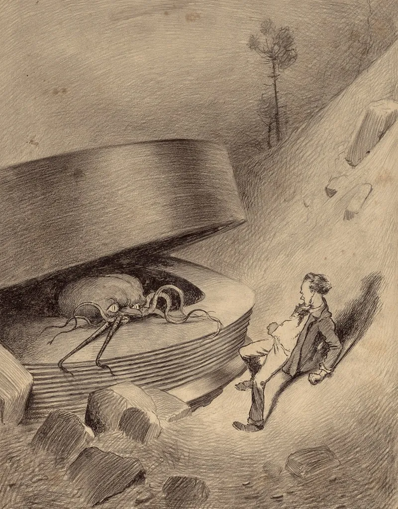 Martian Emerges by Henrique Alvim Corrêa - Canvas Print