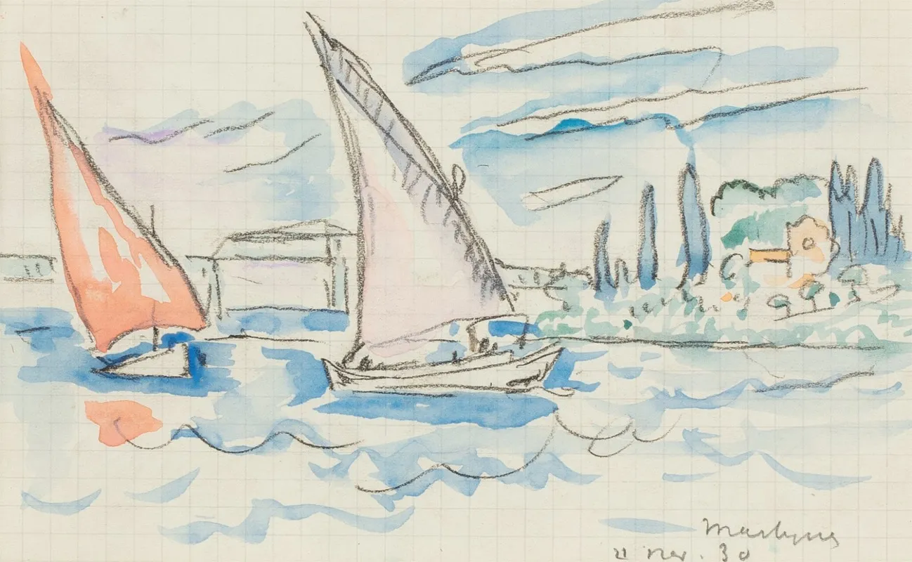 Martigues by Paul Signac - Canvas Print