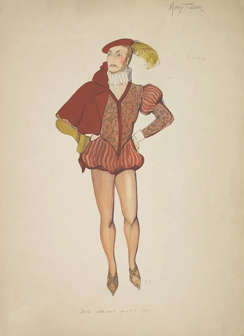 Mary Tudor Lord by Emile Stoner - Canvas Print