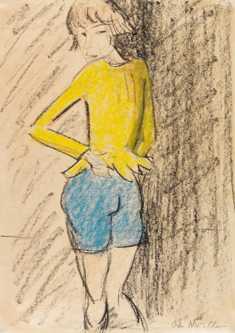 Maschka Madchen In Gelber Jacke Zirkusmadchen