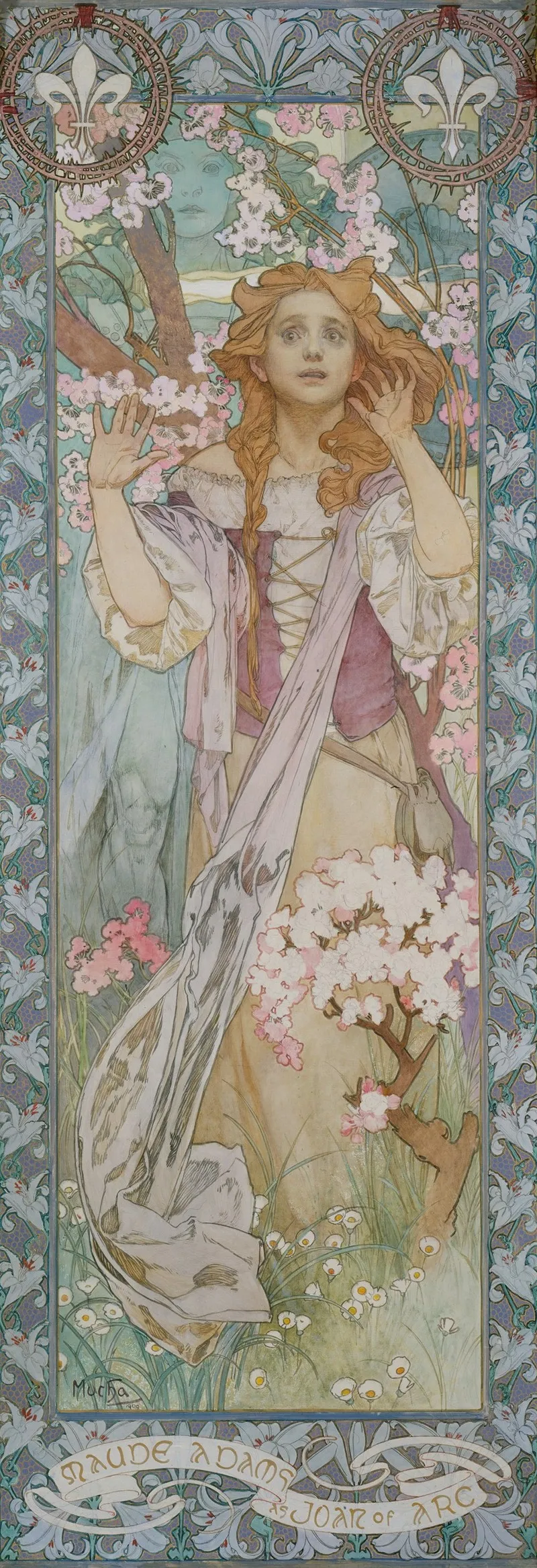 Maude Adams 1872 1953 As Joan Of Arc