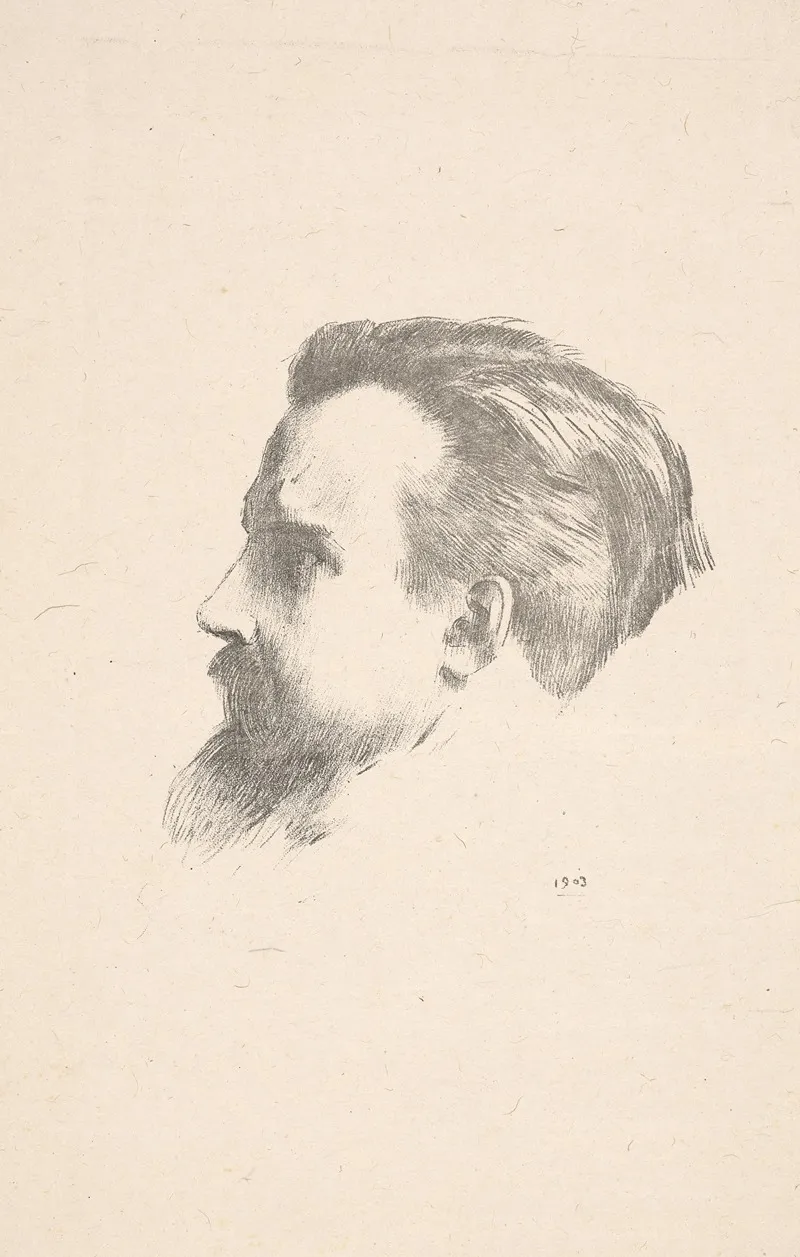 Maurice Denis 2 by Odilon Redon - Canvas Print