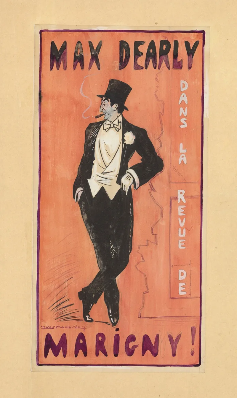 Max Dearly Dans La Revue De Marigny De Gabriel Tommory Et Maurice De Marsan