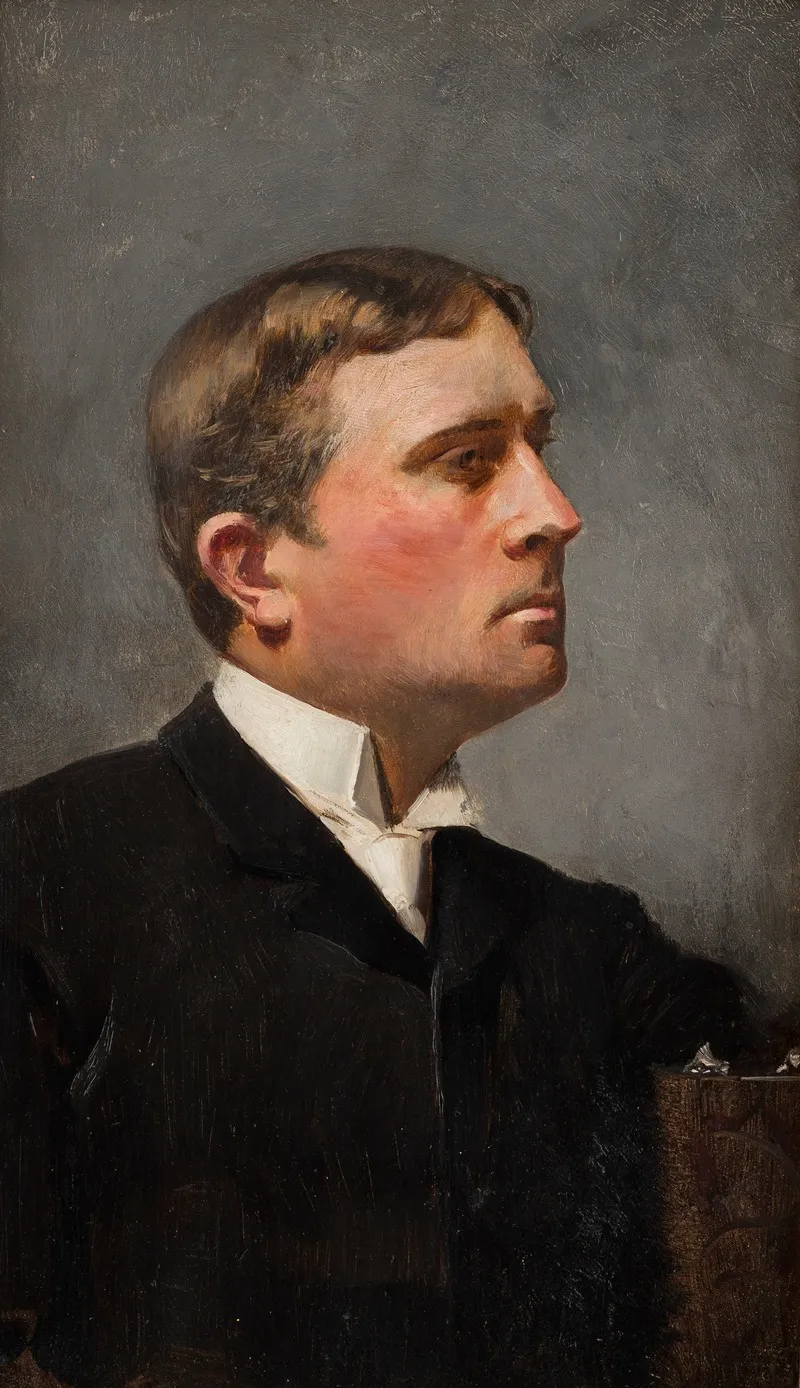 Max Devrient 1857 1929 Schauspieler by Hans Temple - Canvas Print