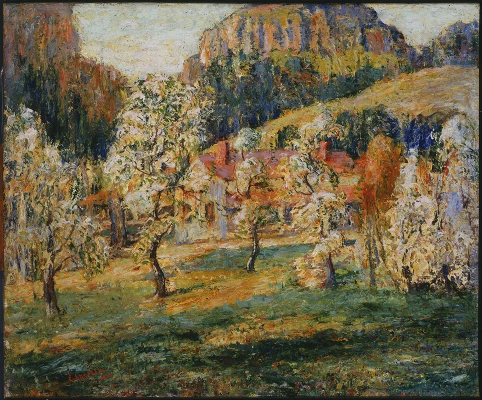 May In The Mountains by Ernest Lawson - Canvas Print