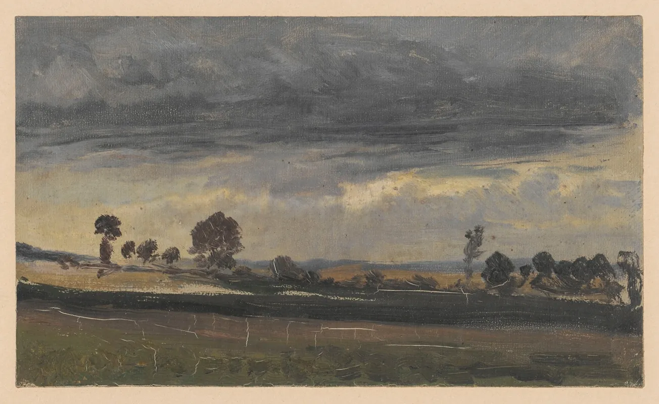 Meadows Near Wysoki Kosciol by Adolf Dressler - Canvas Print