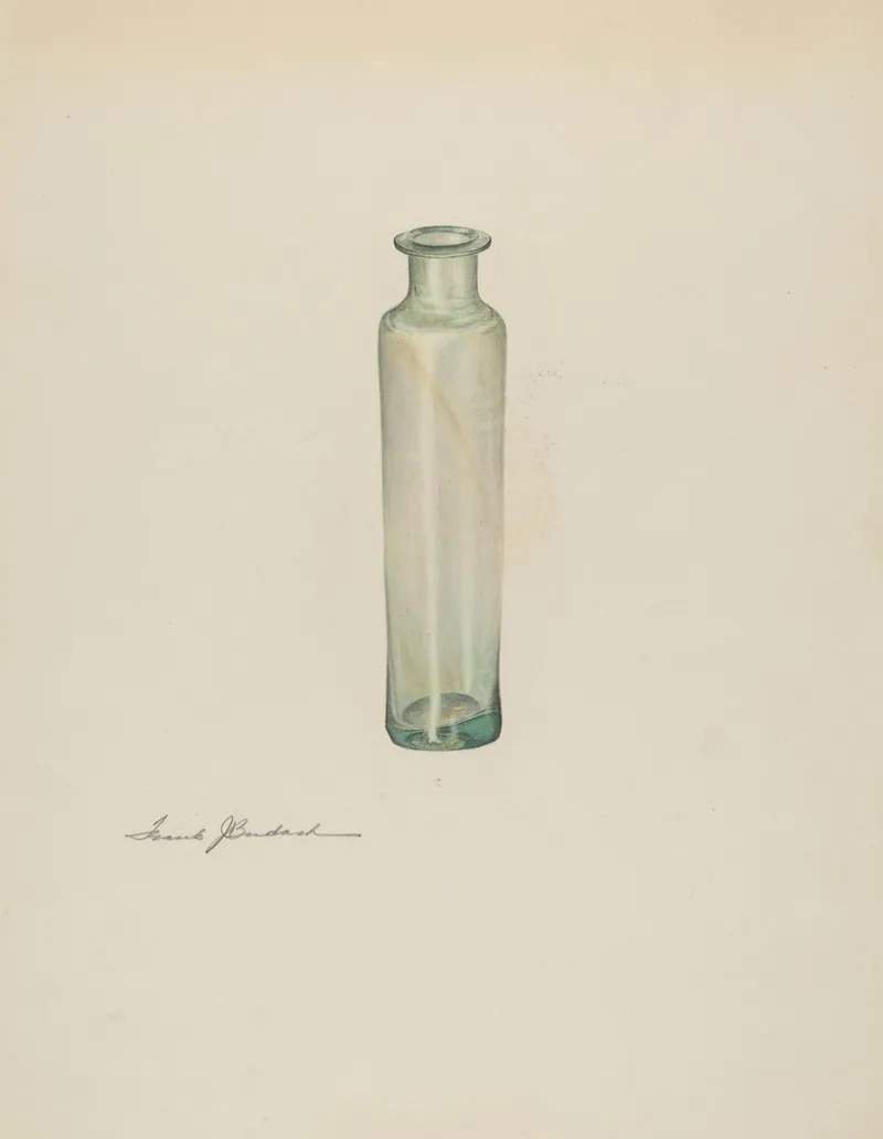 Medicine Bottle 2 by Frank Budash - Canvas Print