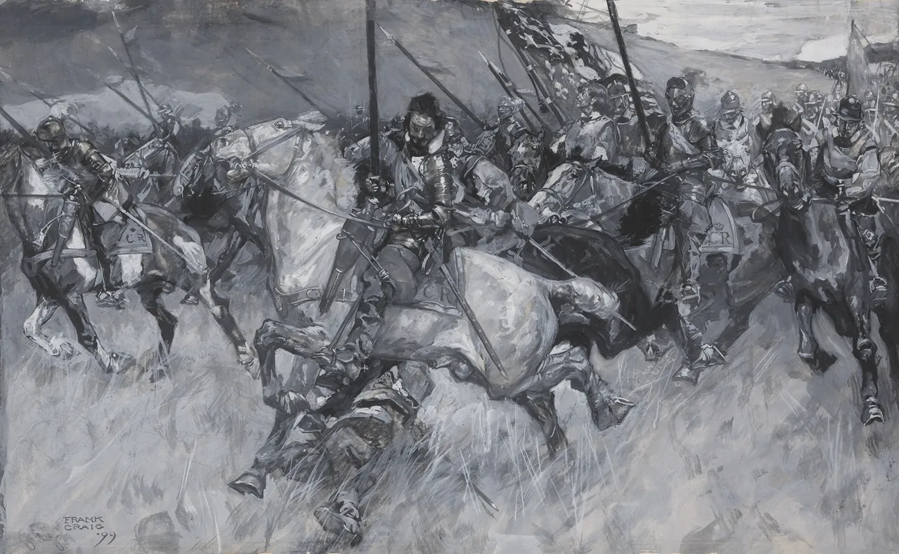 Medieval Battle Scene