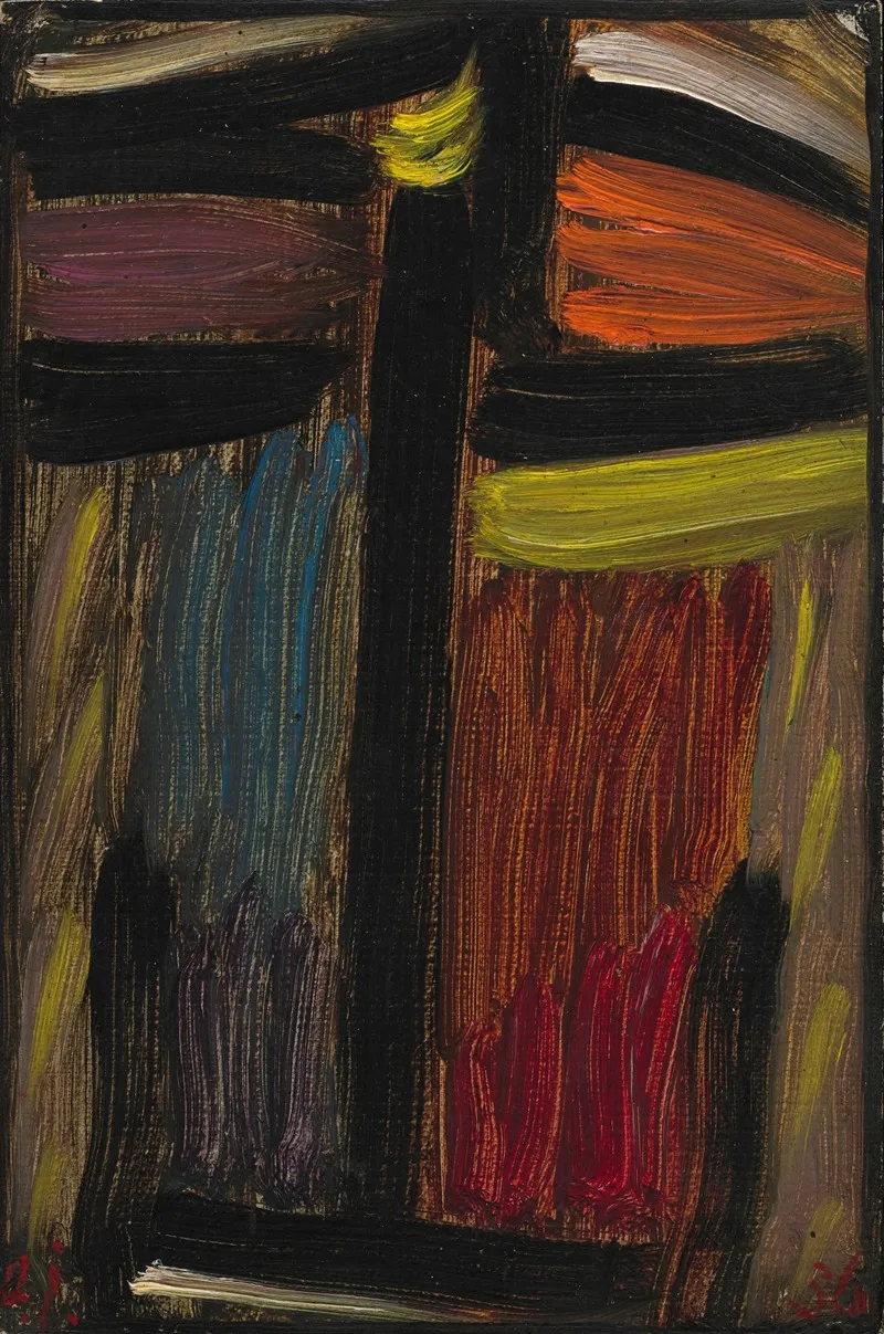 Meditation 30 by Alexej von Jawlensky - Canvas Print