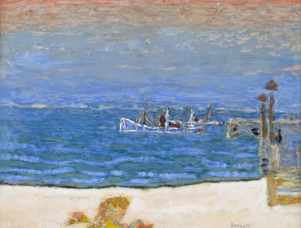 Mediterranee 3 by Pierre Bonnard - Canvas Print