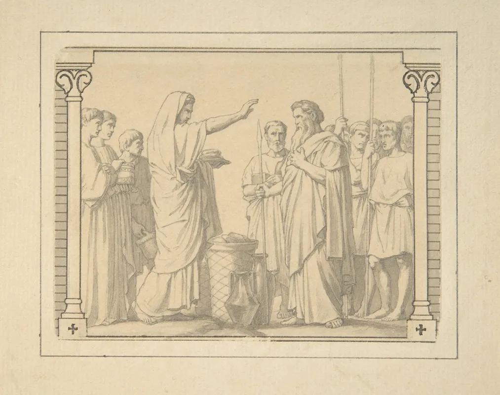Melchizedek Presenting Abraham With Bread And Wine