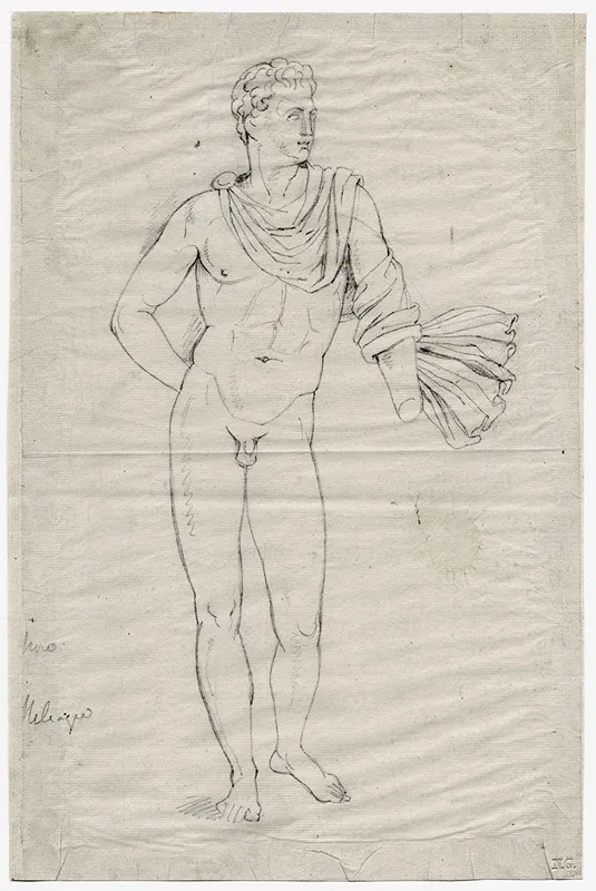 Meleager by David Humbert de Superville - Canvas Print