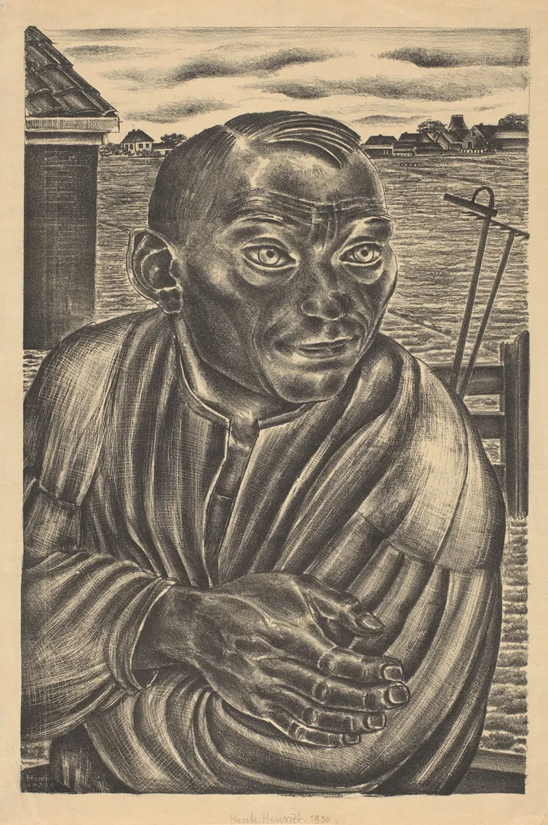 Melkwinkel Van Walst by Henk Henriët - Canvas Print