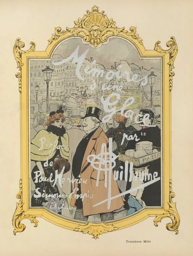 Memoires Dune Glace Pl 01 by Albert Guillaume - Canvas Print