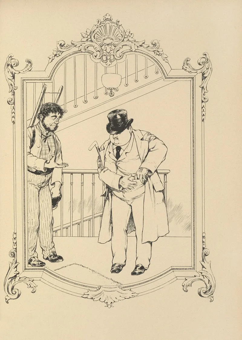 Memoires Dune Glace Pl 03 by Albert Guillaume - Canvas Print