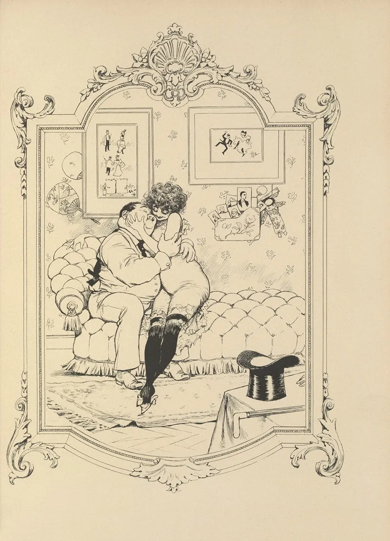 Memoires Dune Glace Pl 04 by Albert Guillaume - Canvas Print