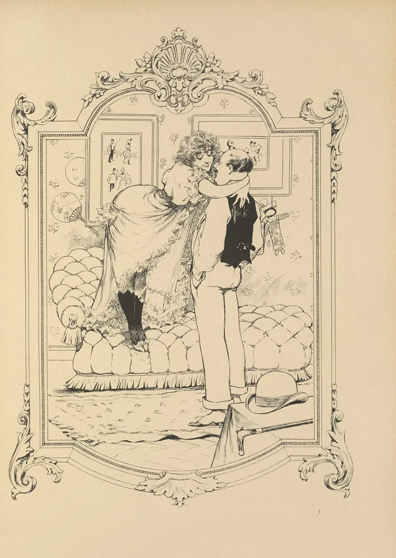 Memoires Dune Glace Pl 05 by Albert Guillaume - Canvas Print