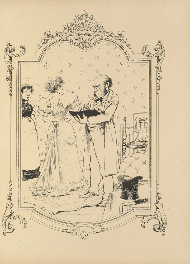 Memoires Dune Glace Pl 07 by Albert Guillaume - Canvas Print