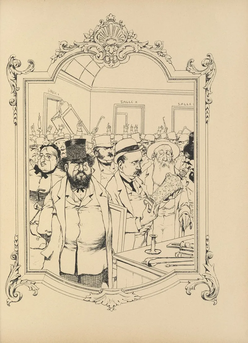 Memoires Dune Glace Pl 08 by Albert Guillaume - Canvas Print