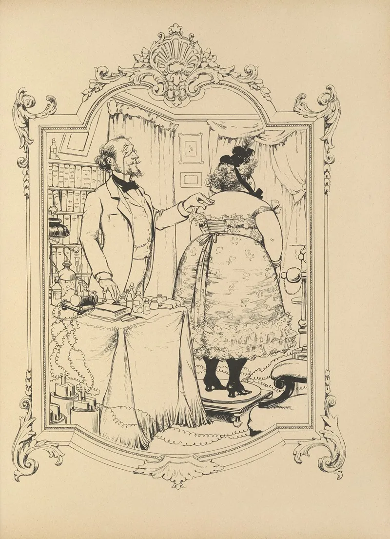 Memoires Dune Glace Pl 10 by Albert Guillaume - Canvas Print