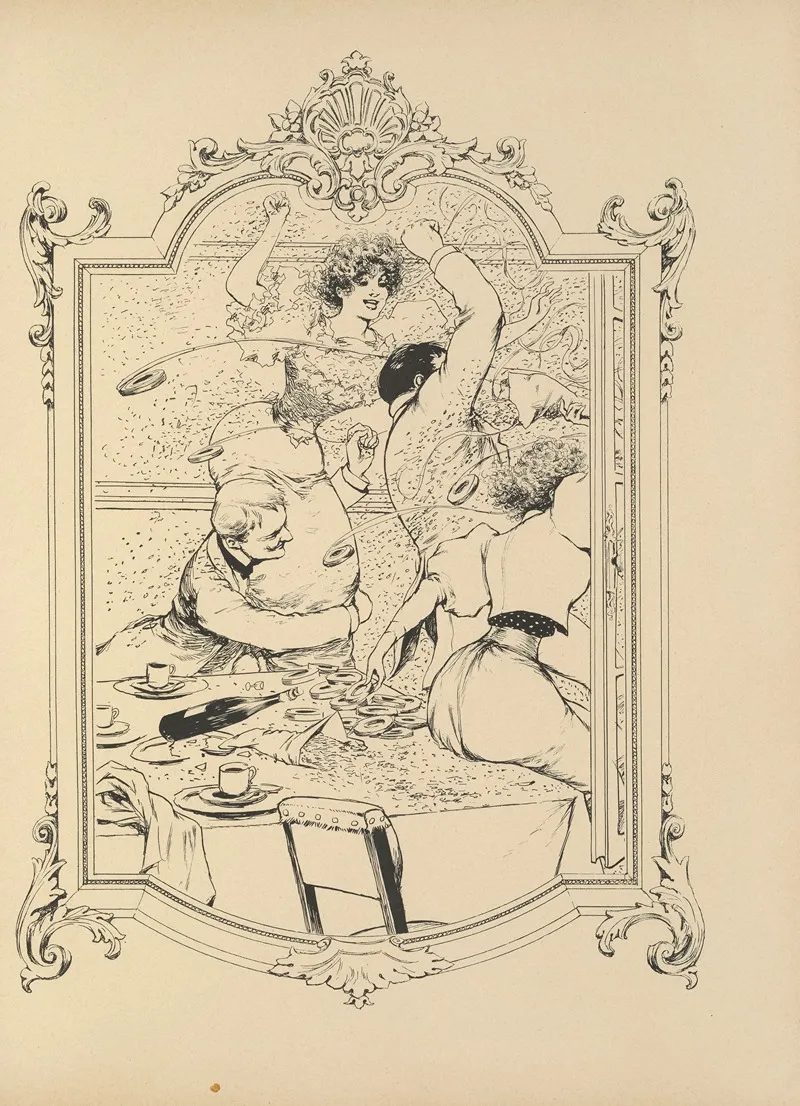 Memoires Dune Glace Pl 11 by Albert Guillaume - Canvas Print