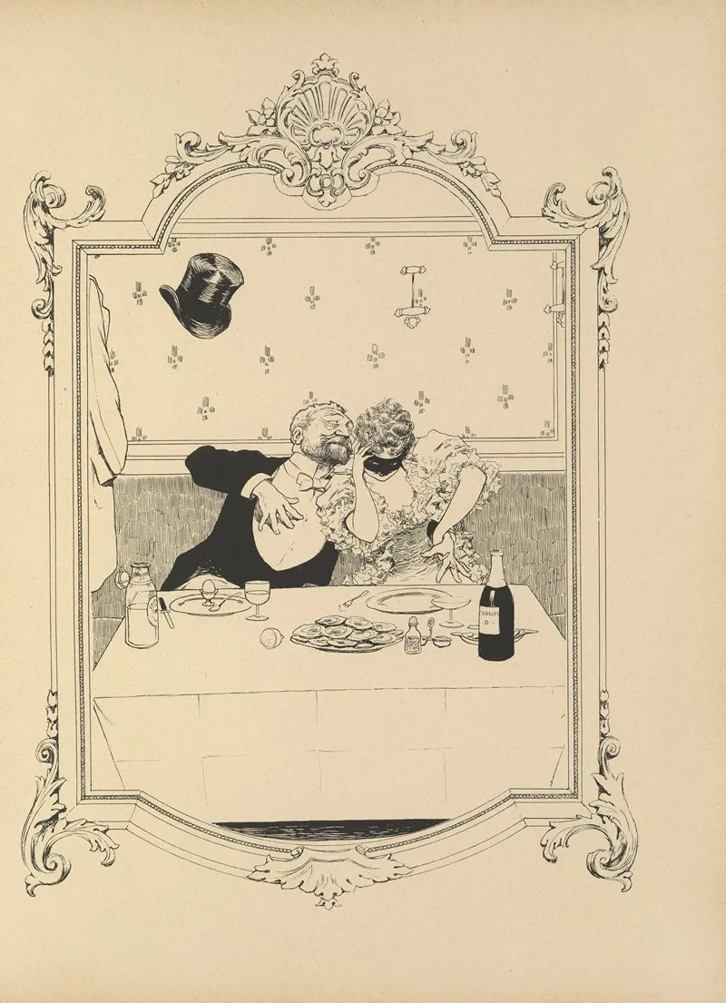 Memoires Dune Glace Pl 16 by Albert Guillaume - Canvas Print