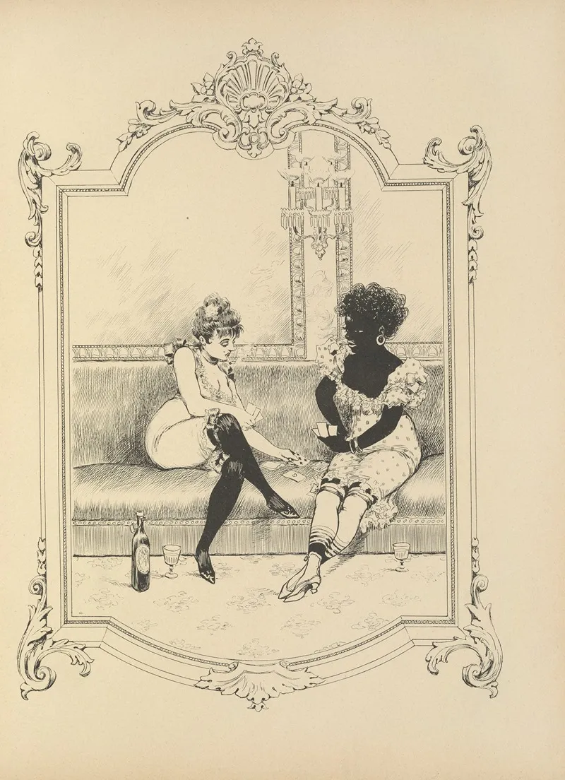 Memoires Dune Glace Pl 26 by Albert Guillaume - Canvas Print