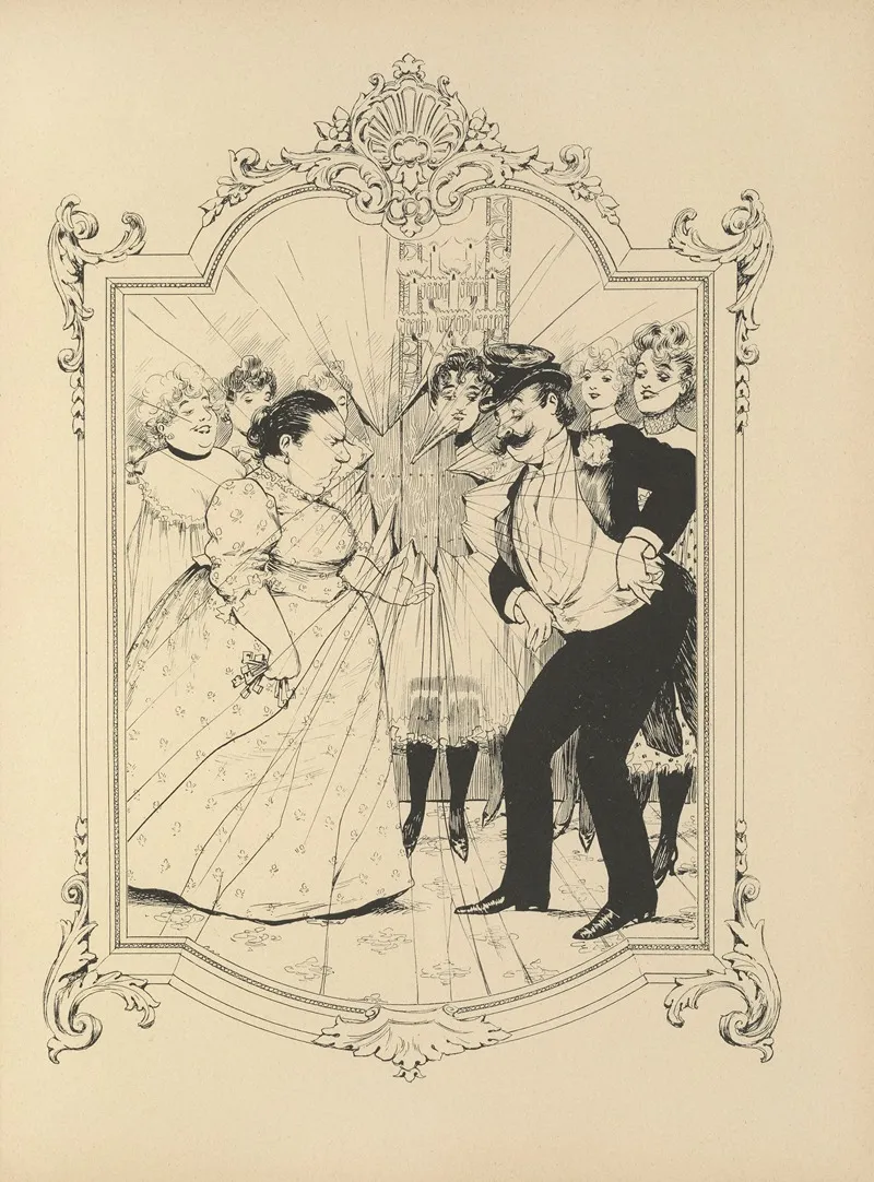 Memoires Dune Glace Pl 27 by Albert Guillaume - Canvas Print