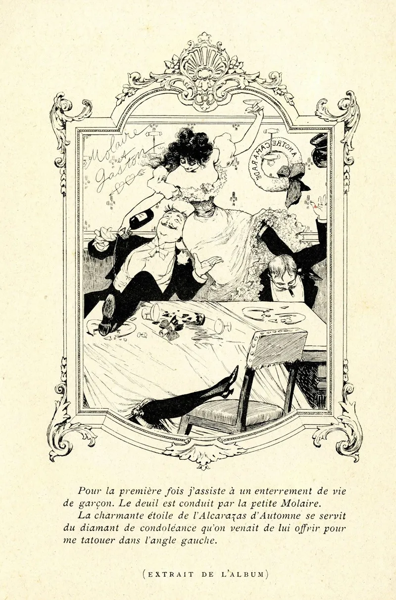 Memoires Dune Glace by Albert Guillaume - Canvas Print