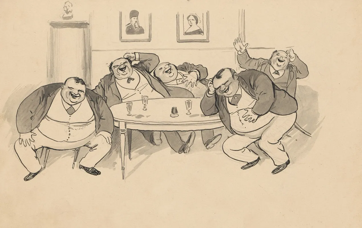 Men Around The Table