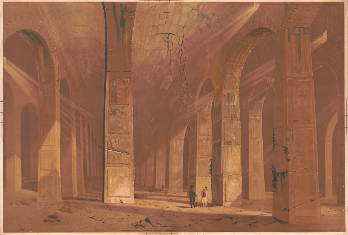 Men Looking At Ruins 2
