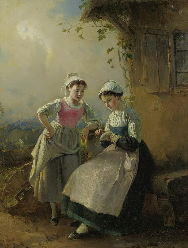 Mending Little Socks