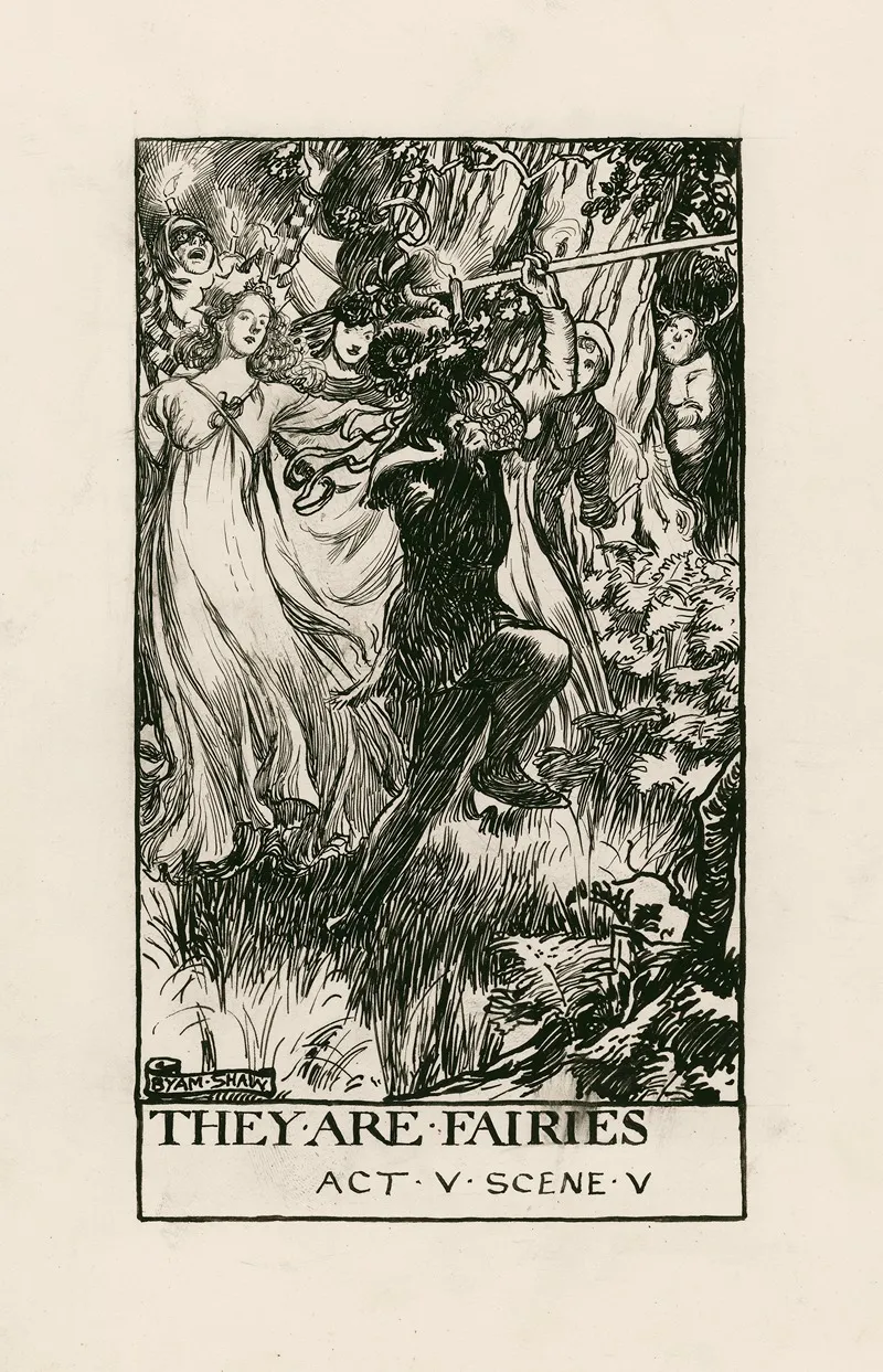 Merry Wives Of Windsor They Are Fairies Act V Scene V